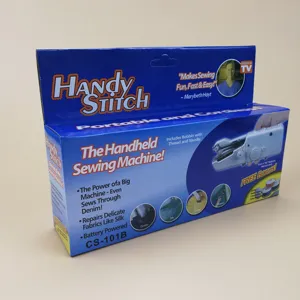 Handheld portable sewing machine cordless electric mini stitch tool for clothes denim