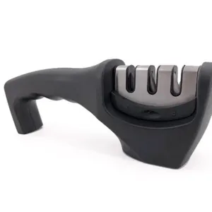 3-Stage Kitchen Knife Sharpener Manual Professional Tool for Home Cooking and Quick Sharpening