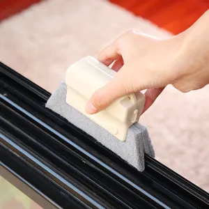 Japanischer Stil Fensterfugen Reinigungsbürste Rillenreiniger Haushalt Fenstersims Ecken Reinigungsbürste