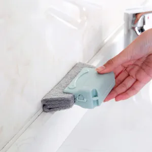 Japanische Stil Fenster Rille Reinigungsbürste Werkzeug für tiefe Spalt Fuge Reinigung