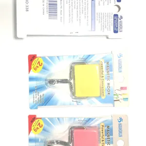 Praktischer magnetischer Haken mit verstellbarem Kopf, 2kg Tragkraft fuer Kueche und Haushalt.