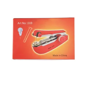 Handheld mini sewing machine portable pocket sewing tool for quick repairs and DIY crafts