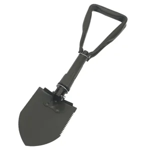 Multifunctional folding military shovel portable outdoor camping and emergency rescue tool