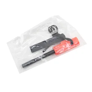 3 in 1 survival fire starter magnesium rod flint camping tool with compass and multi scraper