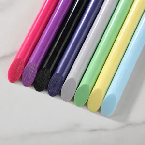 Bunte Acryl-Stifthalter Set, glatte runde Stangen für DIY Bastelkunst Stifte und Schreibwerkzeug.