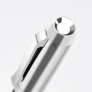 Jinhao 92 Planet Série Stylo Plume Métallique Vue Principale avec Élégant Clip Argenté