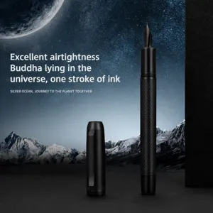 JINHAO 92 Série Planète stylo plume en métal ensemble cadeau de luxe avec design d'encre fluide.