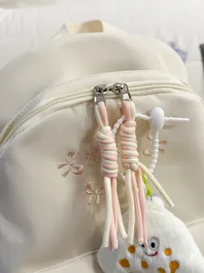 Sac à dos en toile style coréen mignon décontracté léger voyage sac d'école pour femmes