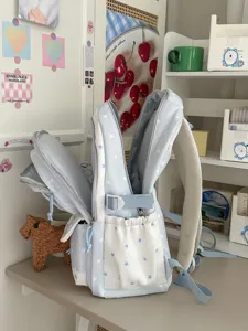 Σακίδιο πλάτης κορεατικού στιλ ins σε φρέσκο χρώμα, χαριτωμένη σχολική τσάντα