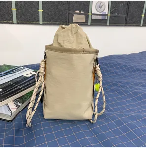 Outdoor hiking camping water bottle bag waterproof shoulder phone pouch trendy gear bag.