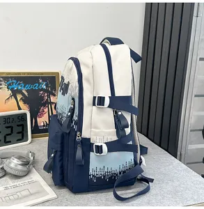 Sac a dos de loisirs avec degrade minimalist grande capacite sac ecole voyage quotidien