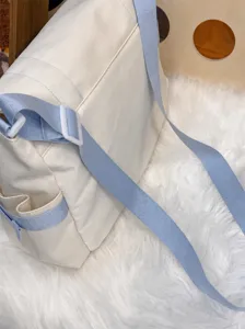 Women's stylish casual crossbody shoulder bag with adjustable wide strap for daily use