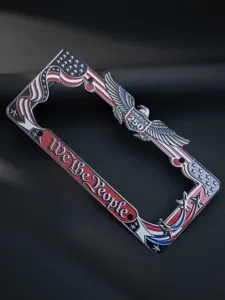 Metalen kentekenplaathouder USA 250ste verjaardag patriotische adelaar auto accessoire