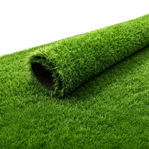 Artificial Turf Grass Carpet Roll Green Fake Lawns For Outdoor Indoor Balcony Garden Decor Landscape Flooring