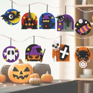 Halloween Xristougenna Domika Stoicheia Magnitis Psygeiou Polyleitourgiko Charitomena Kremasta Stolidia Festival Party Paichnidi