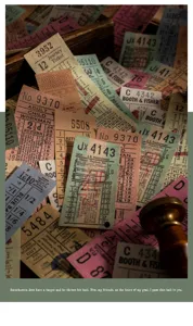 Vintage retro ticket stickers journal scrapbooking ephemera craft paper supplies 100pcs