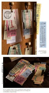 Vintage retro journal tickets scrapbooking stickers ephemera stationery paper supplies set 10pcs