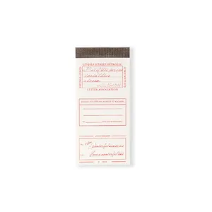 Vintage aesthetic retro notepad memo pad stationery creative paper supplies for journaling