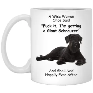 Taza de café de cerámica blanca con diseño divertido de perro para oficina y hogar.