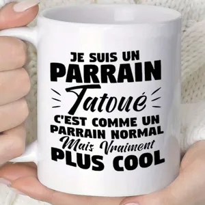 Tazza da caffè in ceramica bianca con citazione divertente, regalo ideale per ufficio.
