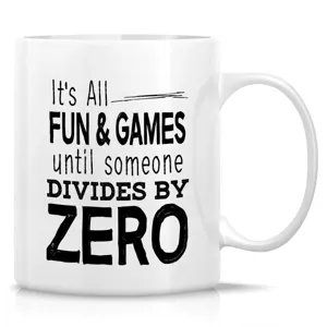Taza de café de cerámica blanca 11oz con cita matemática divertida taza de regalo taza.