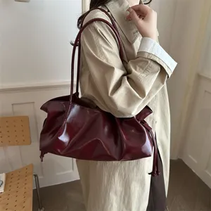 Casual shopper schoudertas grote capaciteit voor dames herfst stijl comfortabele tas.