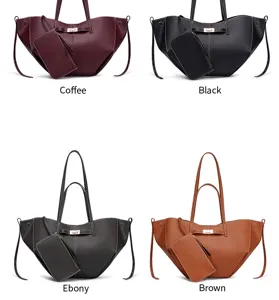 Modische Damen große Kapazität Fledermaus Shopper Tasche Umhängetasche Handtasche
