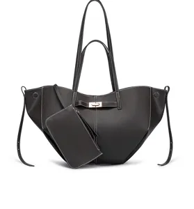 Neue fledermausformige Handtasche mit grossem Fassungsvermoegen, modische Umhaengetasche.