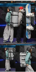 Grand sac à dos de voyage capacité multifonctionnel imperméable sport sac de sport