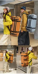 Grand sac de voyage fourre-tout dos leger sport fitness pour hommes et femmes court voyage