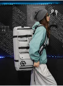 Sac de voyage leger de grande capacite avec plusieurs poches pour le sport et le fitness.