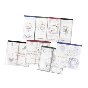 Bloc-notes etoile lune vintage Momemo ensemble bloc-notes mignon papeterie principale