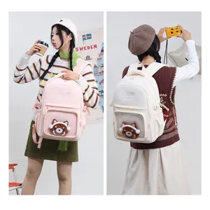 Japanischer Itabag transparenter Rucksack grosse Kapazitaet schuelerinnen Anime Schultasche