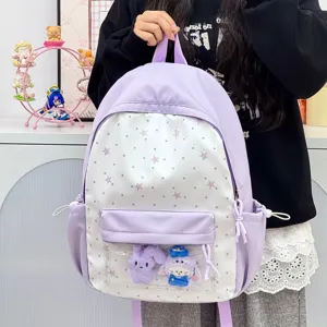 Japans Ita Rugzak Schattige Cartoon Pop Tas Transparant Venster Schooltas Voor Tienermeisjes Dagelijks Gebruik