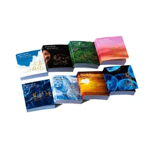Momocard square memo pad sticker book instant series aesthetic scenery journal decoration 8pcs