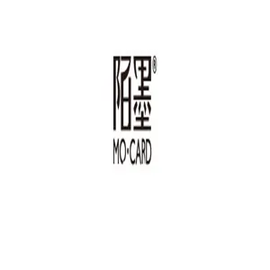 Mocards brand logo graphic design stylish minimalist black typography stationery brand.
