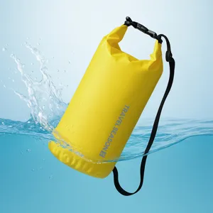 Borsa impermeabile 10L zaino stagno portatile a compressione per viaggi all'aperto.