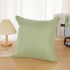 Nordic Solid Color Pillow Cover Soft Polyester Sofa Cushion Cover Decorative Pillowcase For Living Room Home Decor