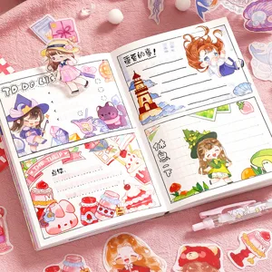Niedliches Tagebuch Sticker Set 30 Stk gestanzt DIY Scrapbooking Material Dekoration Kawaii