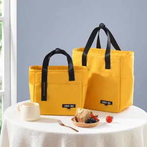 Insulated lunch bag for women and men, portable thermal cooler tote bag for work school picnic.