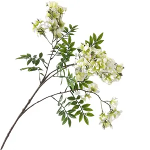 Falso ramo di fiori di michelia pianta artificiale matrimonio decorazione casa composizione floreale