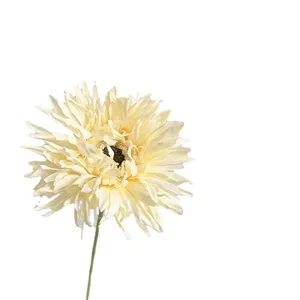 Kunstmatige gerbera bloem witte achtergrond decoratie nep bloemboeket voor thuis