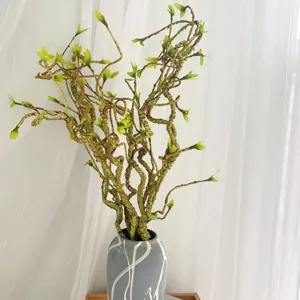 Artificial Withered Vine Branch Fake Plant Silk Flower Foamed Branch For Home Wedding Party Interior Decoration