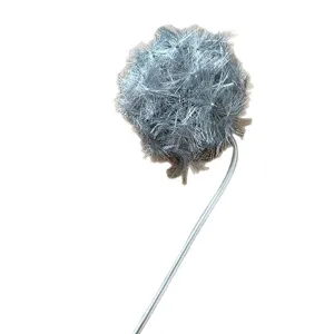 Artificial single dandelion flower stem for wedding home decor floral arrangement setup