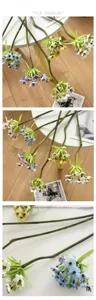 Artificial velvet flower branch forest style bouquet home wedding hotel decorative floral decor