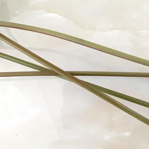 Artificial lily flower stems green long branch fake floral arrangement home decor detail