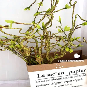 Artificial twisted tree branch vine fake plant home decor wedding floral arrangement
