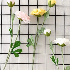 Künstlicher Kamelien Blumenstrauß Heimdeko künstlicher Blumenzweig Wohnzimmer Dekoration