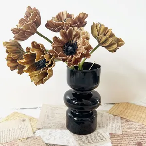 Nordic style single PU poppy simulation Iceland poppy home dining table decoration flower