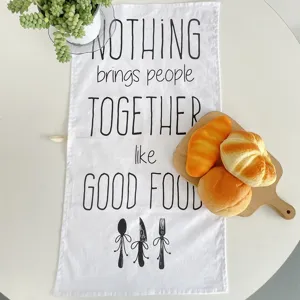 Canovaccio stampato in cotone cucina tovaglietta moderna minimalista decorazione tavola